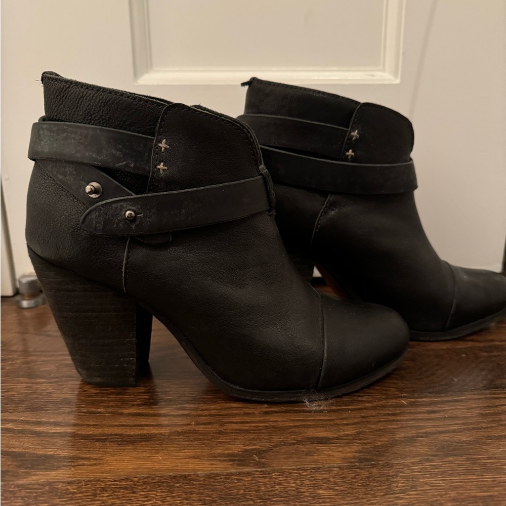 Rag and Bone black Booties